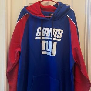 Men’s Pro Football Fleece Hoodie - Pullover Sweatshirt New York Giants size 3X